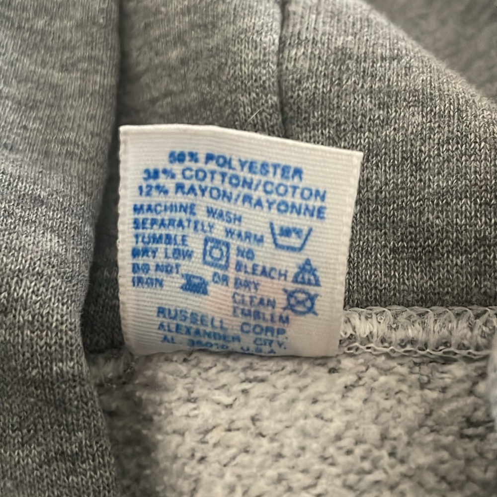 vintage 80s Russell Athletic University of Missouri hoodie - Picture 3 of 7